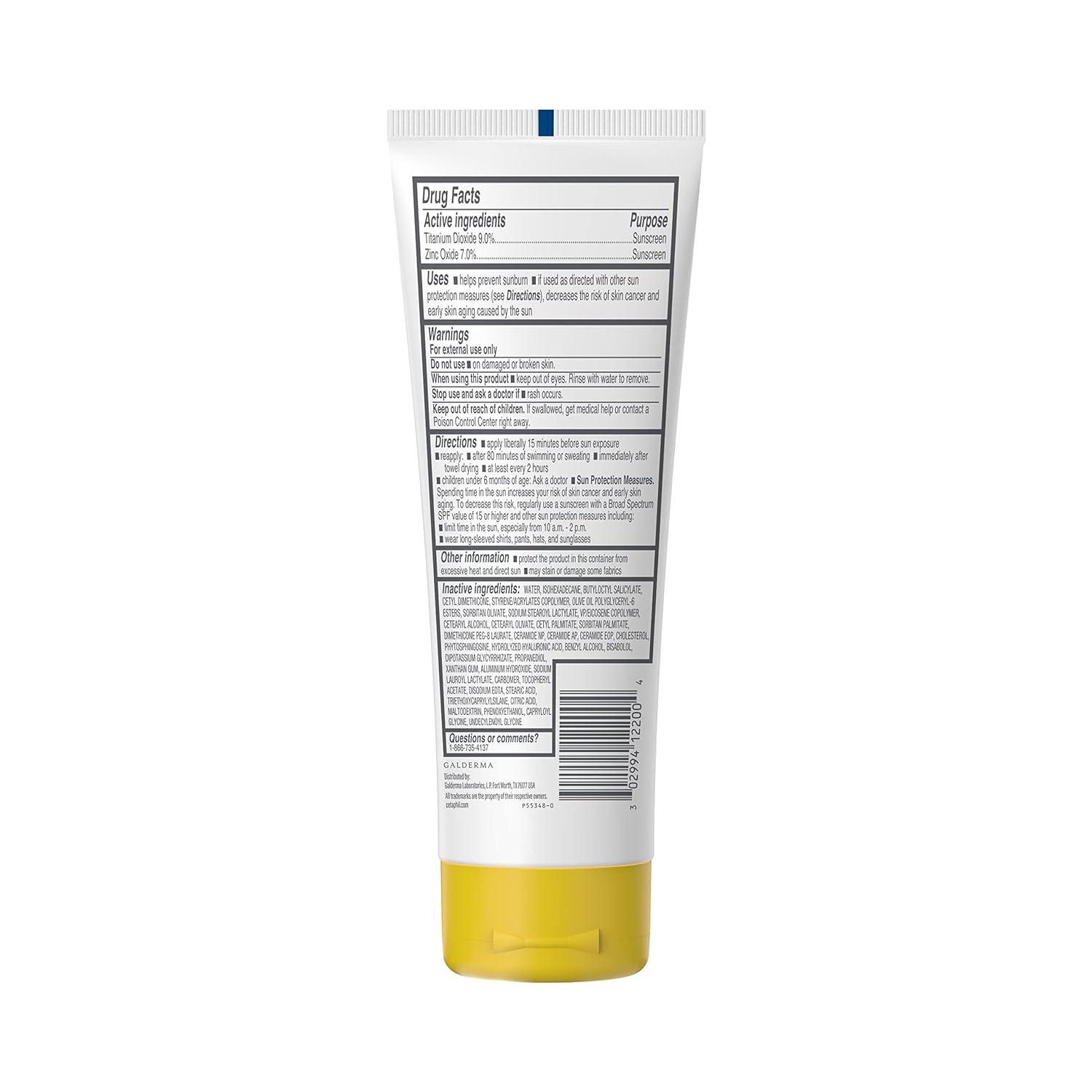 imageCetaphil Sheer Mineral Liquid Sunscreen for Face 100 Mineral UVAUVB Filters Zinc Oxide Broad Spectrum SPF 50 Formulated for Sensitive Skin Unscented 17 Fl OzSPF 50 Lotion