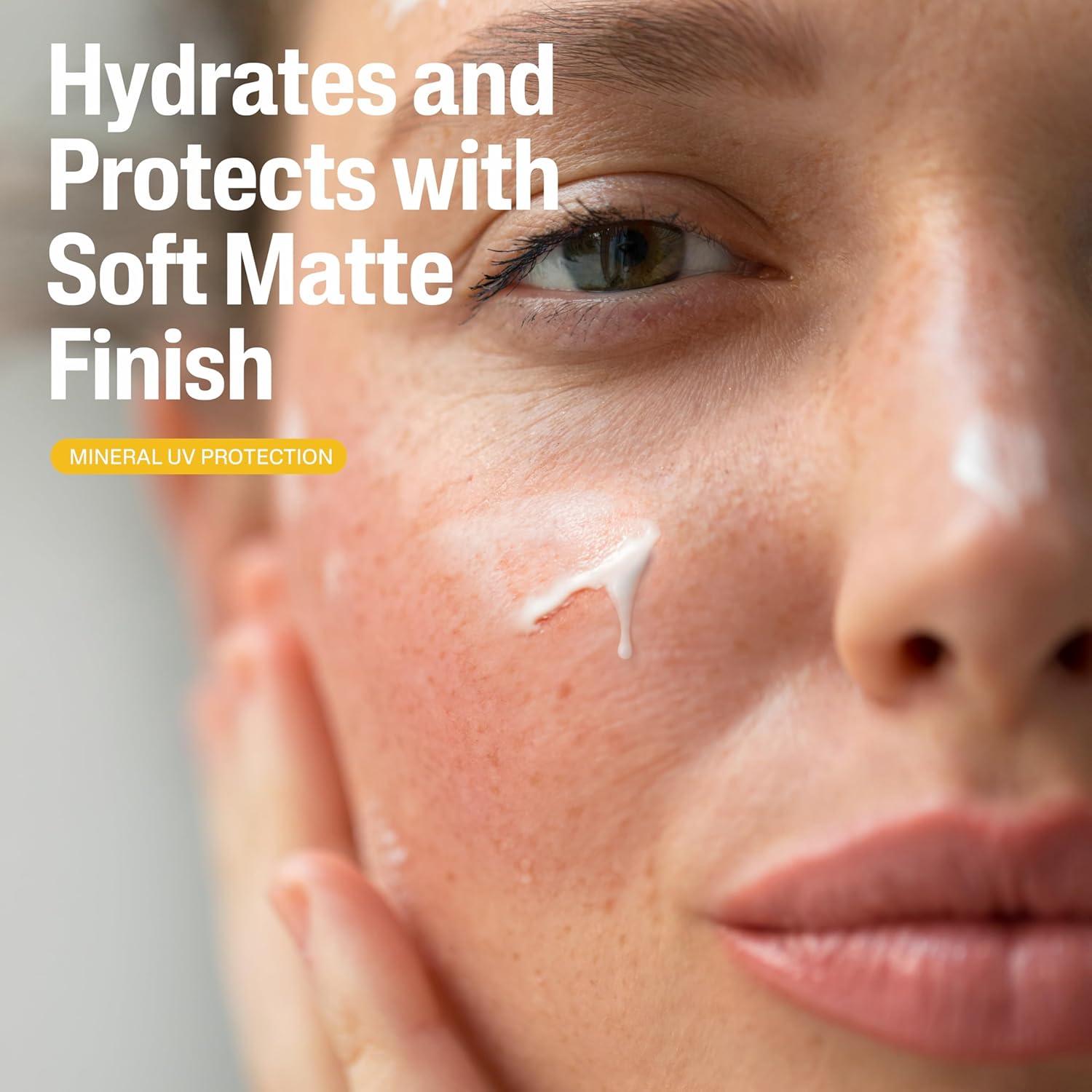 imageCetaphil Sheer Mineral Liquid Sunscreen for Face 100 Mineral UVAUVB Filters Zinc Oxide Broad Spectrum SPF 50 Formulated for Sensitive Skin Unscented 17 Fl OzSPF 50 Liquid Drops