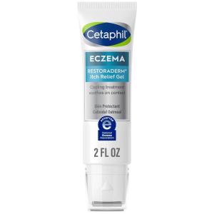 imageCETAPHIL ECZEMA RESTORADERM Itch Relief Gel For Eczema Prone Skin 2 fl oz Instantly Soothes 12 Hour Itch Relief 05 Skin Protectant Colloidal Oatmeal Steroid Free