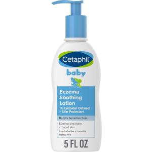 imageCetaphil Baby Eczema Soothing Lotion with Colloidal Oatmeal For Dry Itchy and Irritated Skin 5 Fl Oz