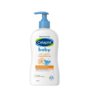 imageCetaphil Baby Wash ampamp Shampoo Plus Body Lotion Healthy Skin Essentials Head to Toe Hydration for up to 24 Hours for Delicate Sensitive Skin 2PackWhite135oz  Wash  Shampoo