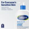 imageCetaphil Face Wash Daily Facial Cleanser for Sensitive Combination to Oily Skin 16 Oz Fragrance Free Gentle Foaming Soap Free Hypoallergenic