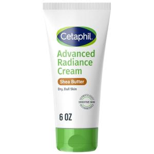 imageCetaphil Advanced Radiance Cream with Shea Butter 6 oz For Dry Dull Skin More Radiant Skin 48 Hour Hydration All Skin Tones ampamp Types Hypoallergenic Fragrance Free