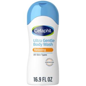 imageCetaphil Body Wash Smoothing Relief Exfoliating Body Wash Mildly Exfoliates To Smooth Rough Textured Skin 24 Hour Dryness Relief For Sensitive Skin 20 oz169 Fl Oz Pack of 1