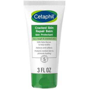 imageCetaphil Cracked Skin Repair Balm 3 oz For Very Rough ampamp Cracked Sensitive Skin Protects Soothes ampamp Restores Deeper Cracks Hypoallergenic Fragrance Free Packaging May Vary