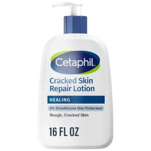 imageCetaphil Cracked Skin Repair Lotion 16 oz For Very Rough ampamp Cracked Sensitive Skin 24 Hour Hydration Protects ampamp Hydrates Cracked Skin Hypoallergenic Fragrance Free