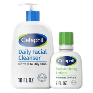 imageCetaphil Face Wash Daily Facial Cleanser for Sensitive Combination to Oily Skin NEW 16 oz 2 Pack Gentle Foaming Soap Free Hypoallergenic16oz Pack of 1