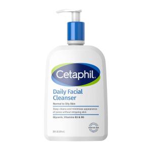 imageCetaphil Face Wash Daily Facial Cleanser for Sensitive Combination to Oily Skin NEW 16 oz 2 Pack Gentle Foaming Soap Free Hypoallergenic20oz Pack of 1