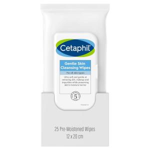 imageCetaphil Face and Body Wipes Gentle Skin Cleansing Cloths 50 Count Twin Pack for Dry Sensitive Skin Flip Top Closure Great for the Gym Travel in the Car Hypoallergenic Fragrance FreeOLD Face Wipes Pack of 3