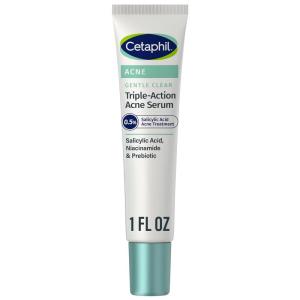 imageCetaphil Gentle Clear TripleAction Acne Treatment Serum with Salicylic Acid Treats and Prevents Acne Great for PostAcne Marks for All Skin Types 1oz