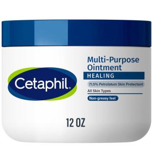 imageCetaphil Healing Ointment 12 oz For Dry Chapped Irritated Skin Heals and Protects Soothes Cracked Hands and Chapped Lips Hypoallergenic Fragrance Free