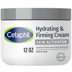 imageCetaphil Skin Activator Hydrating ampamp Firming Body Cream 12oz Mandelic Acid AHA and Centella Asiatica CICA Cream Hydrates and Firms Aging Skin AntiAging Skin Care 12 oz