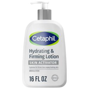 imageCetaphil Skin Activator Hydrating ampamp Firming Body Lotion 16oz Mandelic Acid AHA and Centella Asiatica CICA Body Moisturizer Hydrates and Firms Aging Skin AntiAging Body Care
